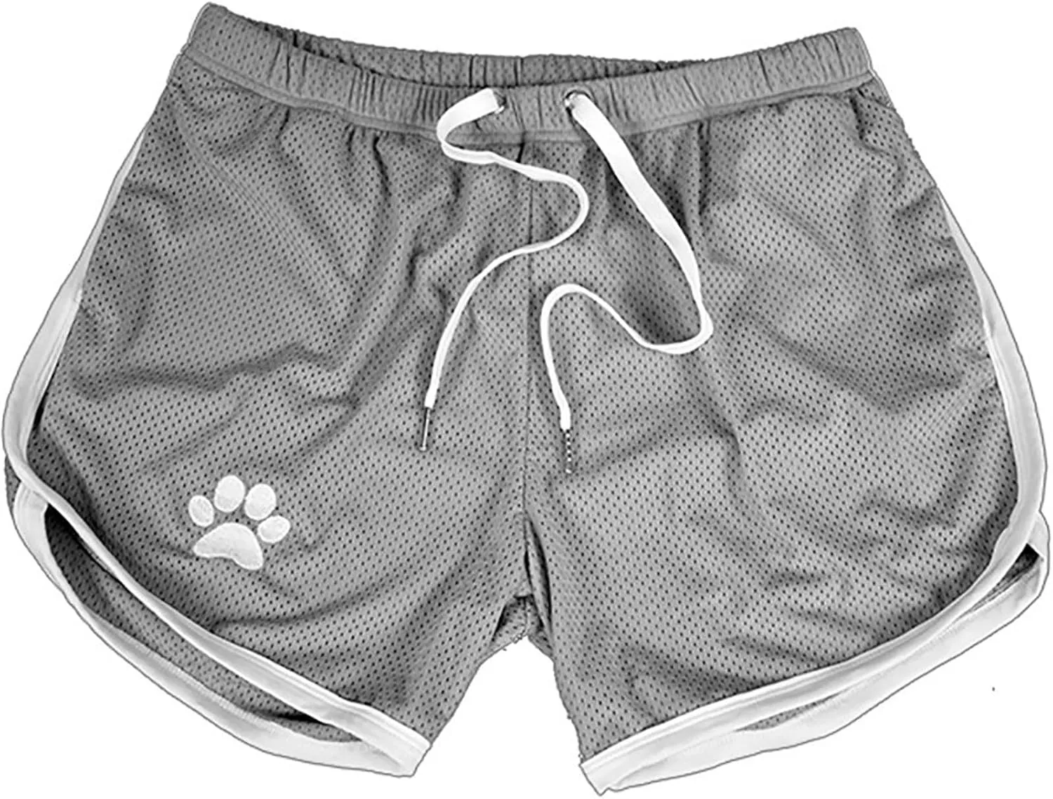 Men's Running Shorts Summer Casual Drawstring Beach Shorts Gym Workout Athletic Sports Shorts with Pockets