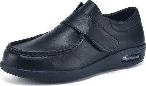 Men's Slip-On Orthopedic Walking Shoes | Waterproof PU Leather Trainers for Running, Gym, and Tennis