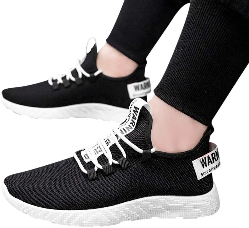 Mens Sneaker Boots Sports Men's Shoes Flying Shoes Weaving Shoes Running le Leisure Sneaker Storage for Men Size 11