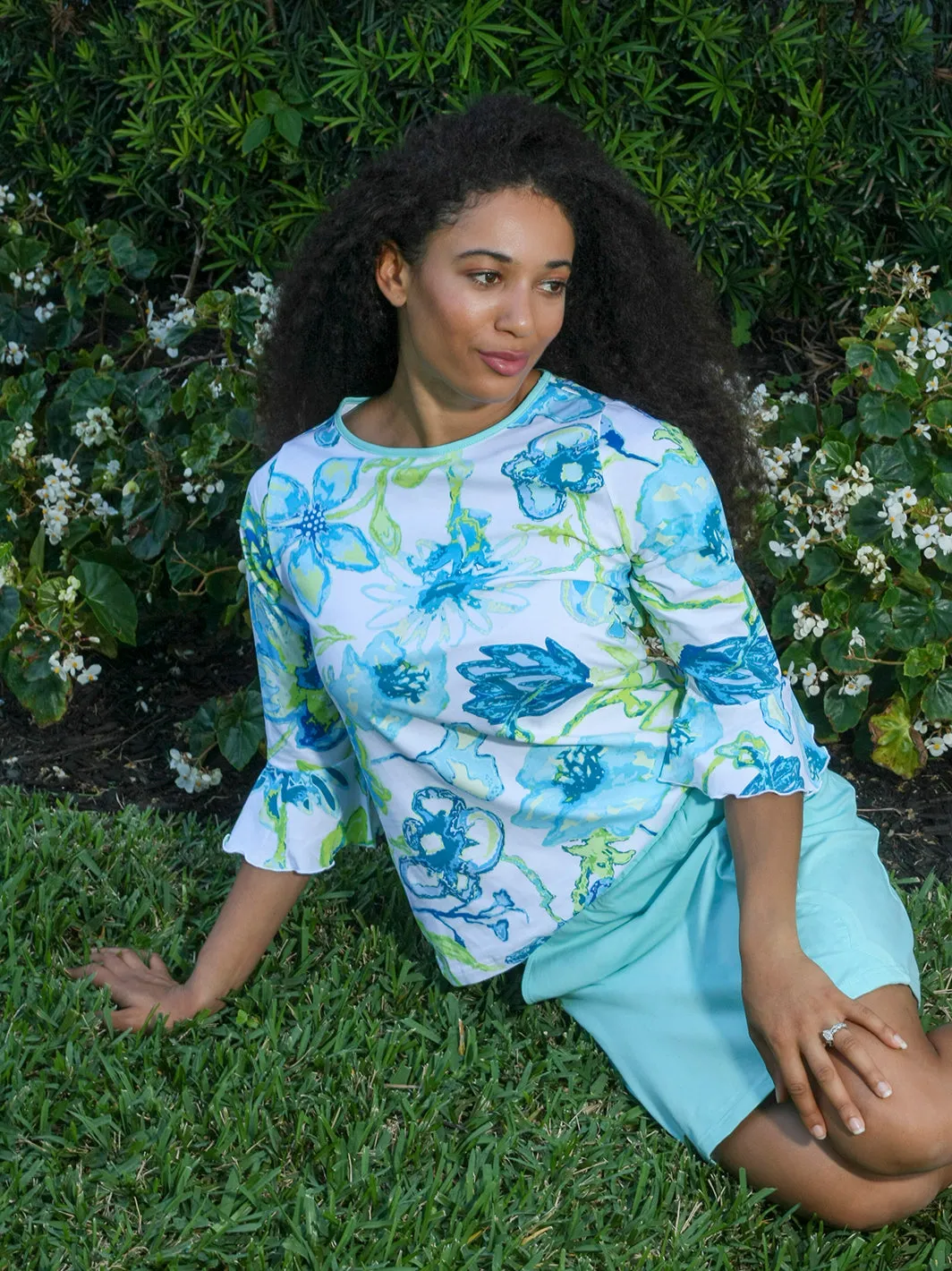 Michele Top Blooms