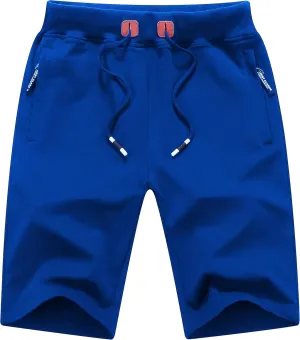 MO GOOD Mens Casual Shorts Workout Fashion Comfy Camo Shorts Breathable Big and Tall Shorts