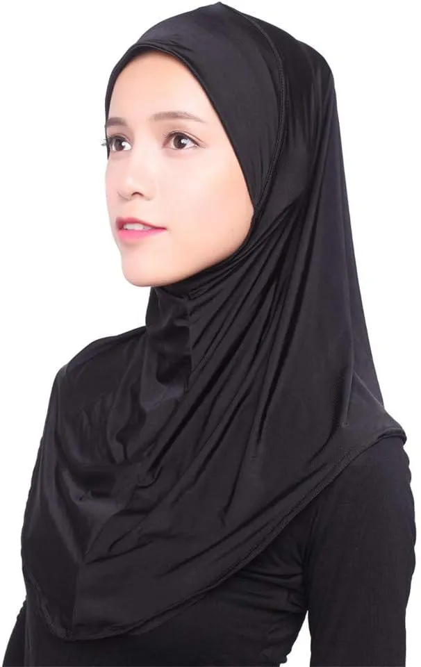 Muslim Hijab for Women Chiffon Hijab Scarf Long Hijabs Scarves Muslim Instant Jersey Hijab Head Wrap Scarf