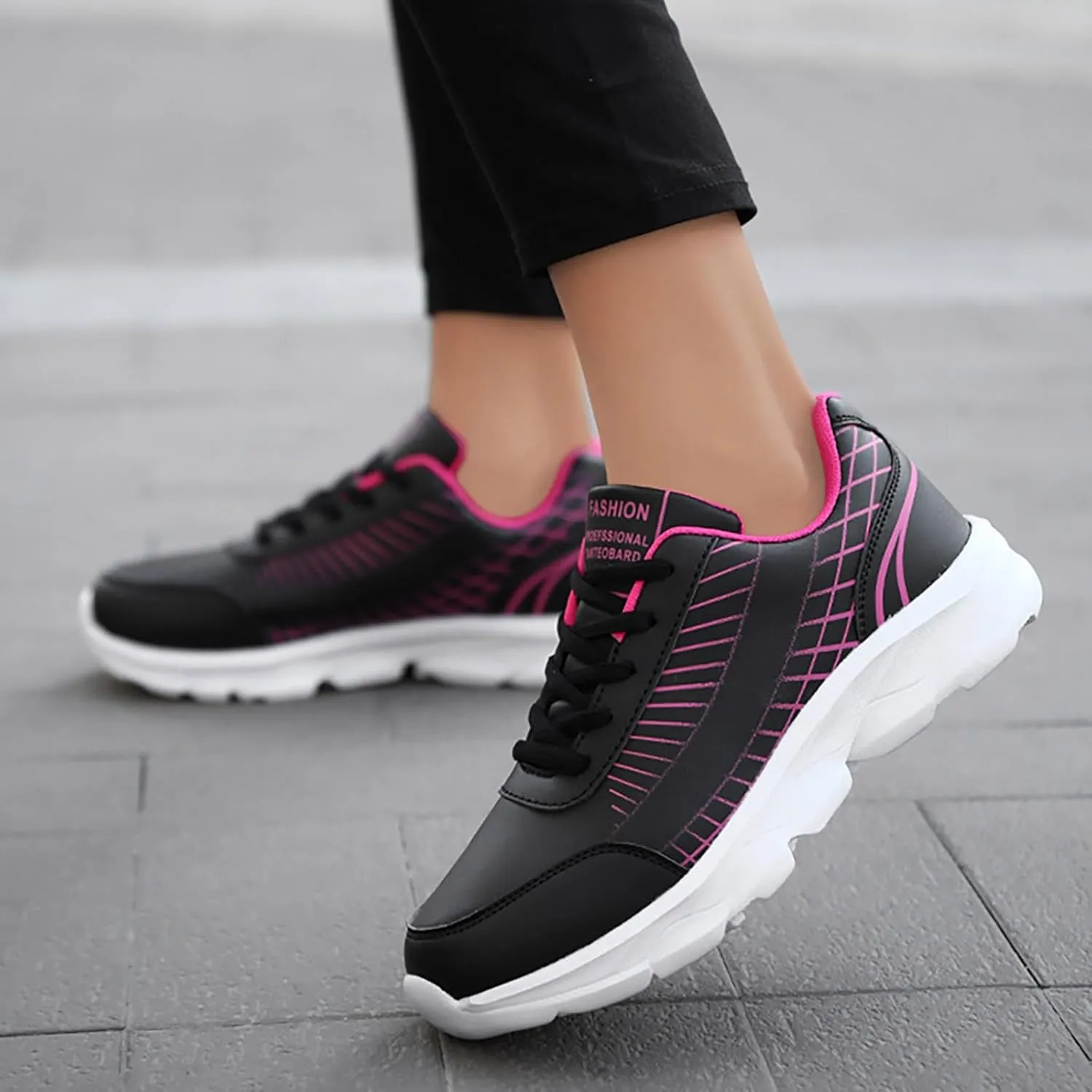 Orthopedic Walking Shoes for Swollen Feet Women Slip On Sneakers with Arch Support Comfortable Casual Loafers Plantar Fasciitis Foot Pain Relief