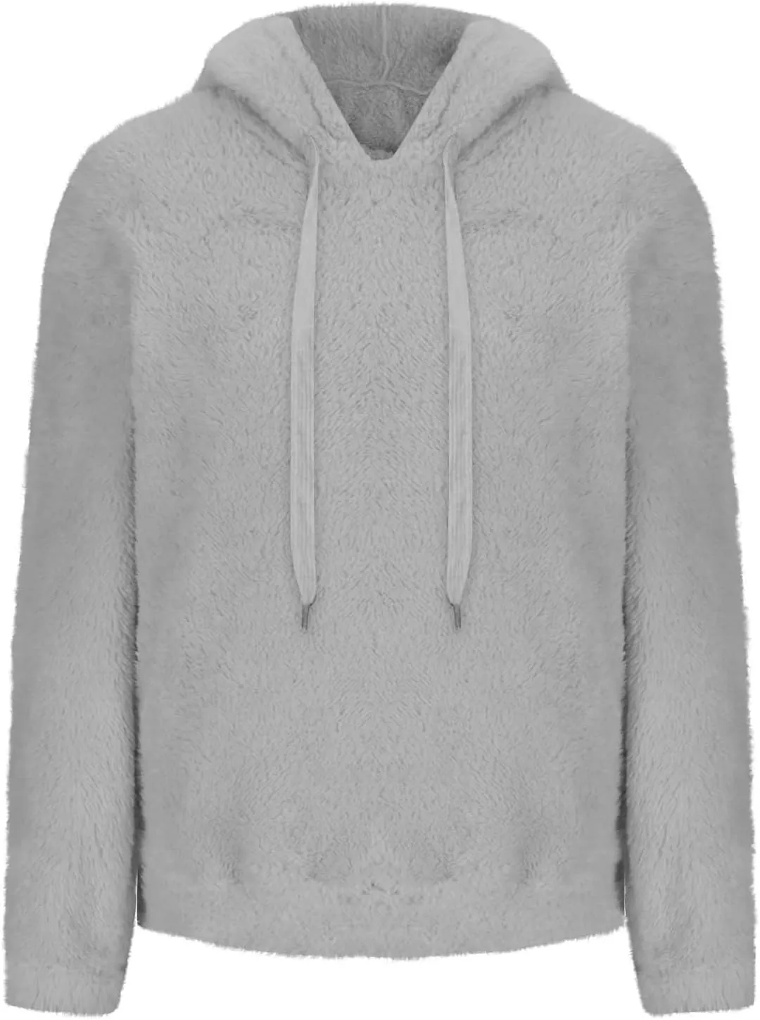 Oversized Fuzzy Fleece Hoodies For Women Warm Long Sleeve Sherpa Pullover Sweatshirts Winter Tops With Pockets