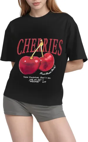 Oversized Graphic Tshirts for Women Vintage Tees Streetwear Unisex Cute Harajuku Top