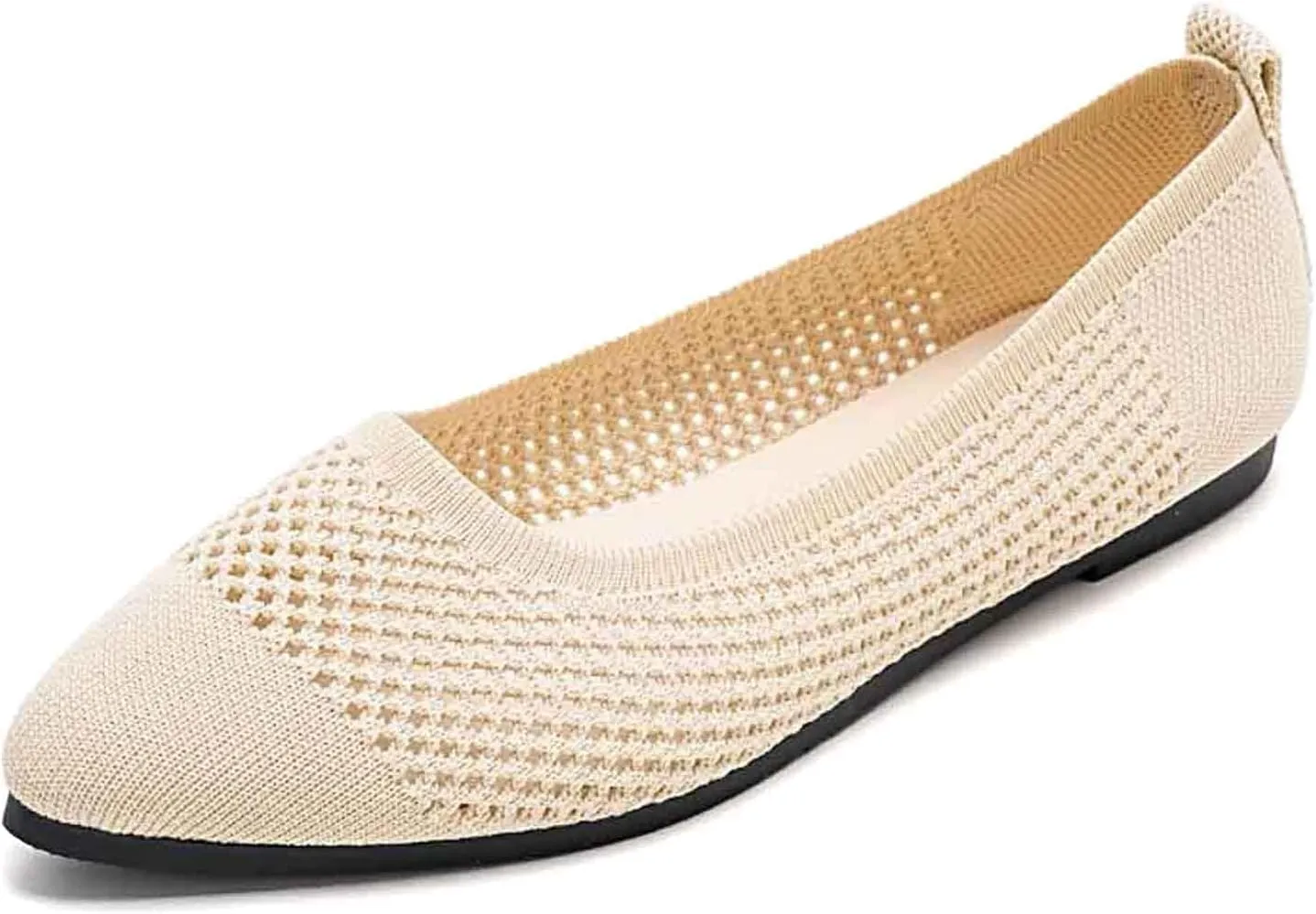 Pointed Toe Flats for Women Wide Women's Flats Ballerina Comfortable Work Shoes Cute Ballerina Slip On Ballet Flat