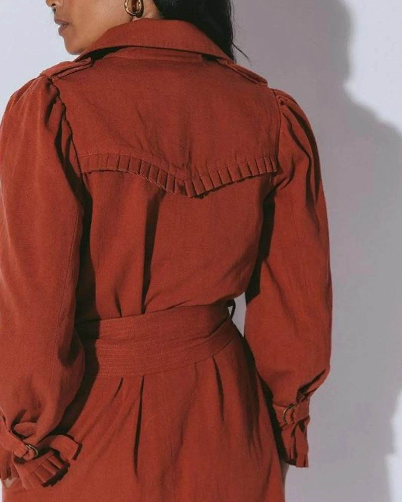 "Rally Sienna" Trench Coat