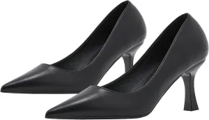 SAILING LU Pumps Shoes for Women Low Heels Wedding Dressy Sexy Kitten Heels Closed Pointed Toe Pumps Shoes