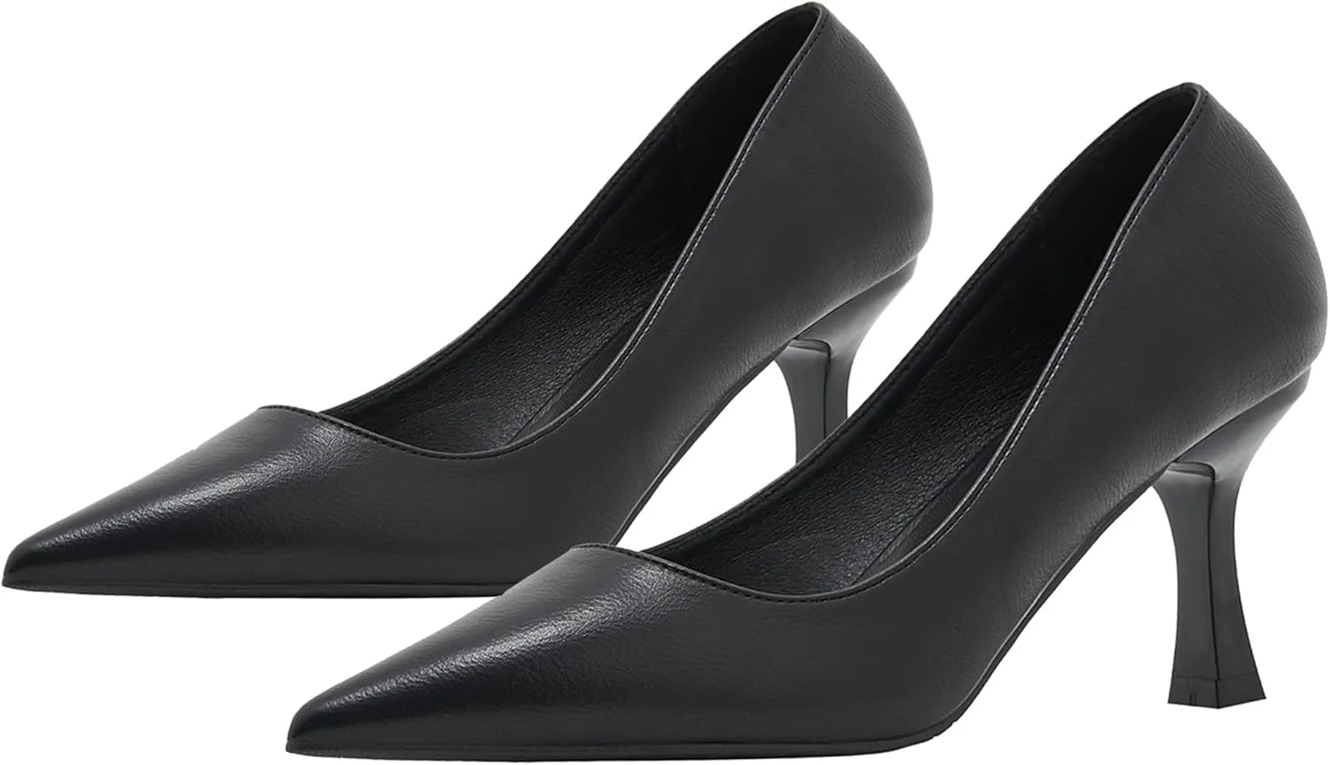 SAILING LU Pumps Shoes for Women Low Heels Wedding Dressy Sexy Kitten Heels Closed Pointed Toe Pumps Shoes