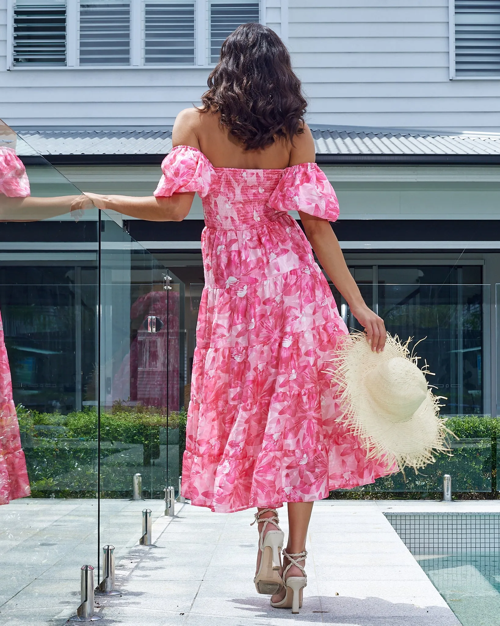 Sammie Dress -Pink Floral