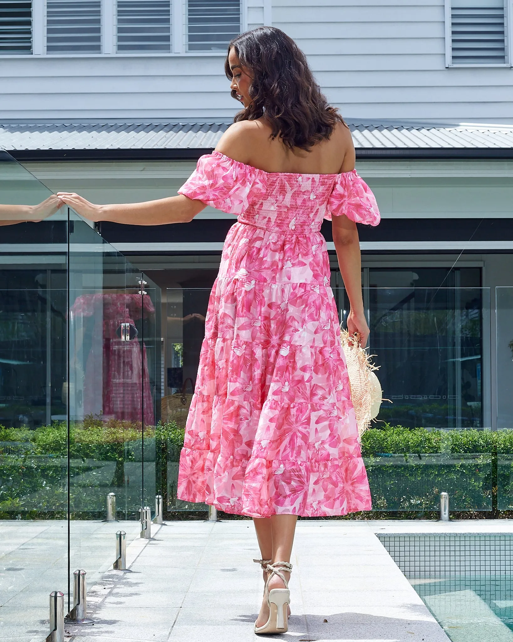 Sammie Dress -Pink Floral