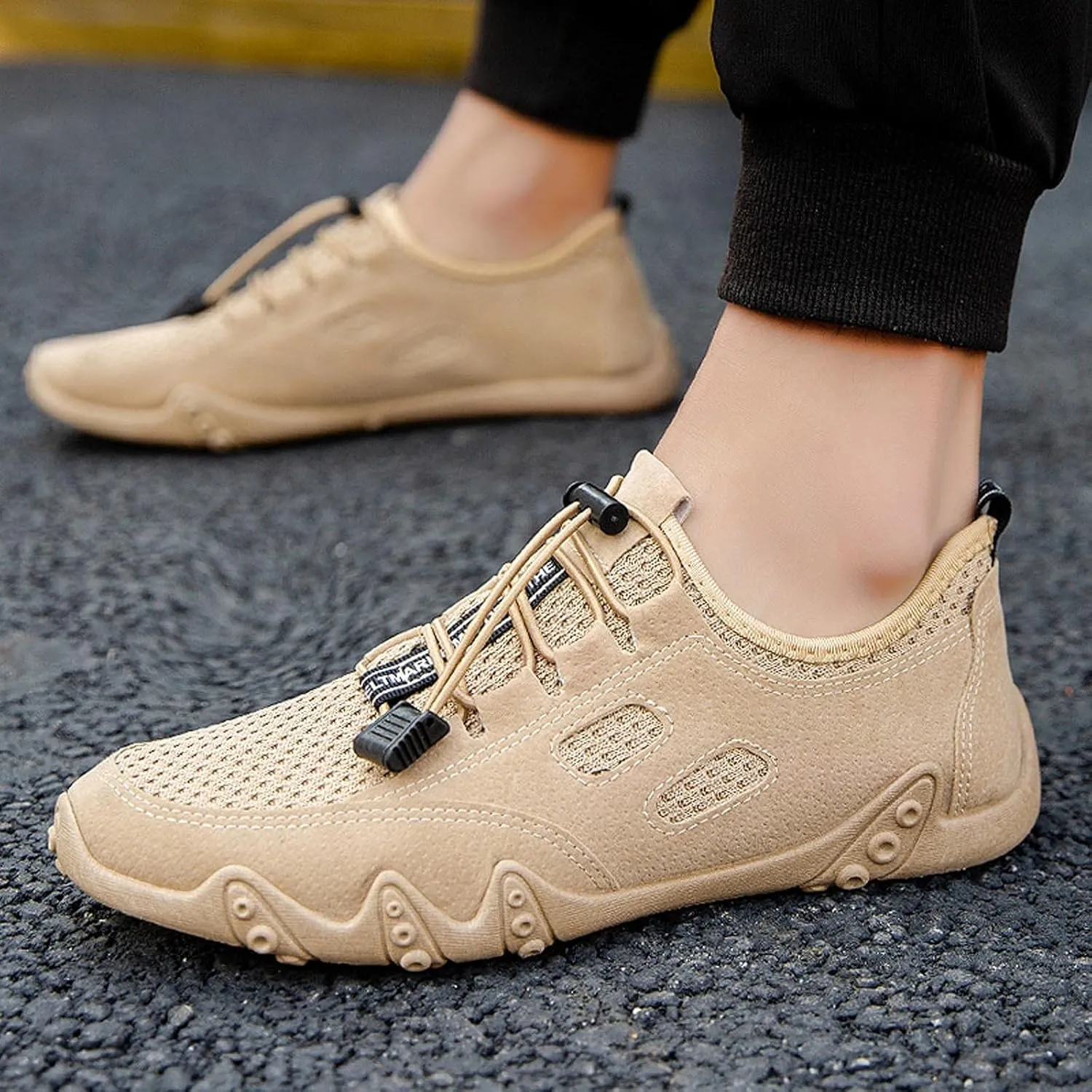 SBGMoSJ Womens Sneakers Wide Width Women's Comfortable Working Nurse Shoes Non-Slip Black Glitter Sneakers for Women Dressy Wedge Heel Sneakers for Women Slip On Tennis Shoes Women Size 11