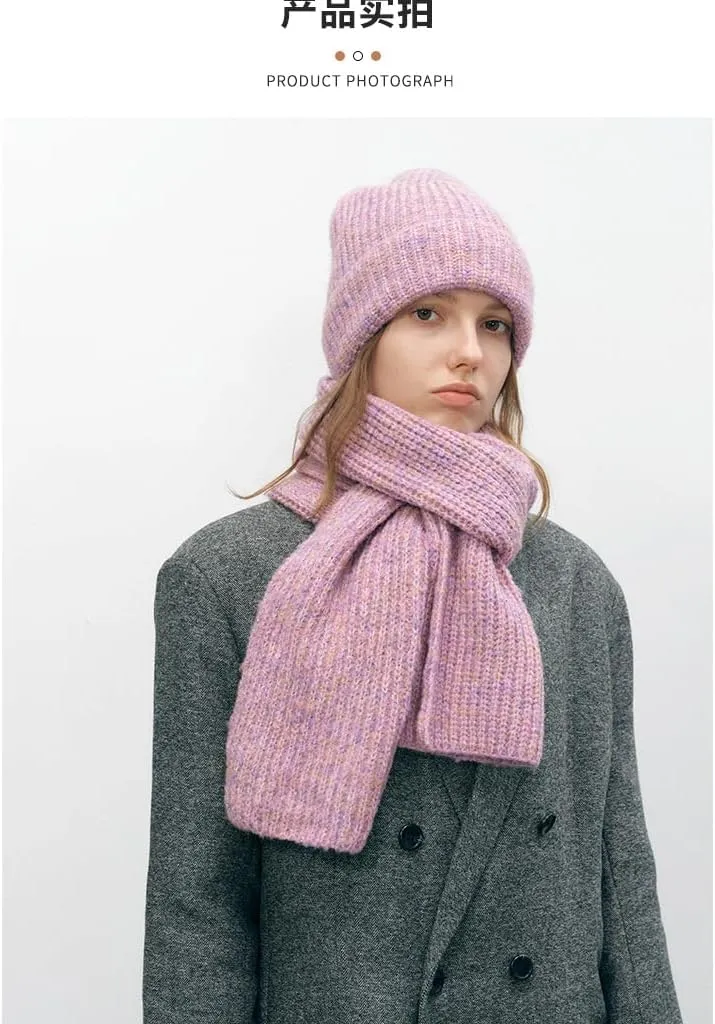 Scarf Winter Pashmina Shawls And Wraps Fall Shawl Winter Unisex Thickened Warm Fashion Knitted Wool Scarf Wrap