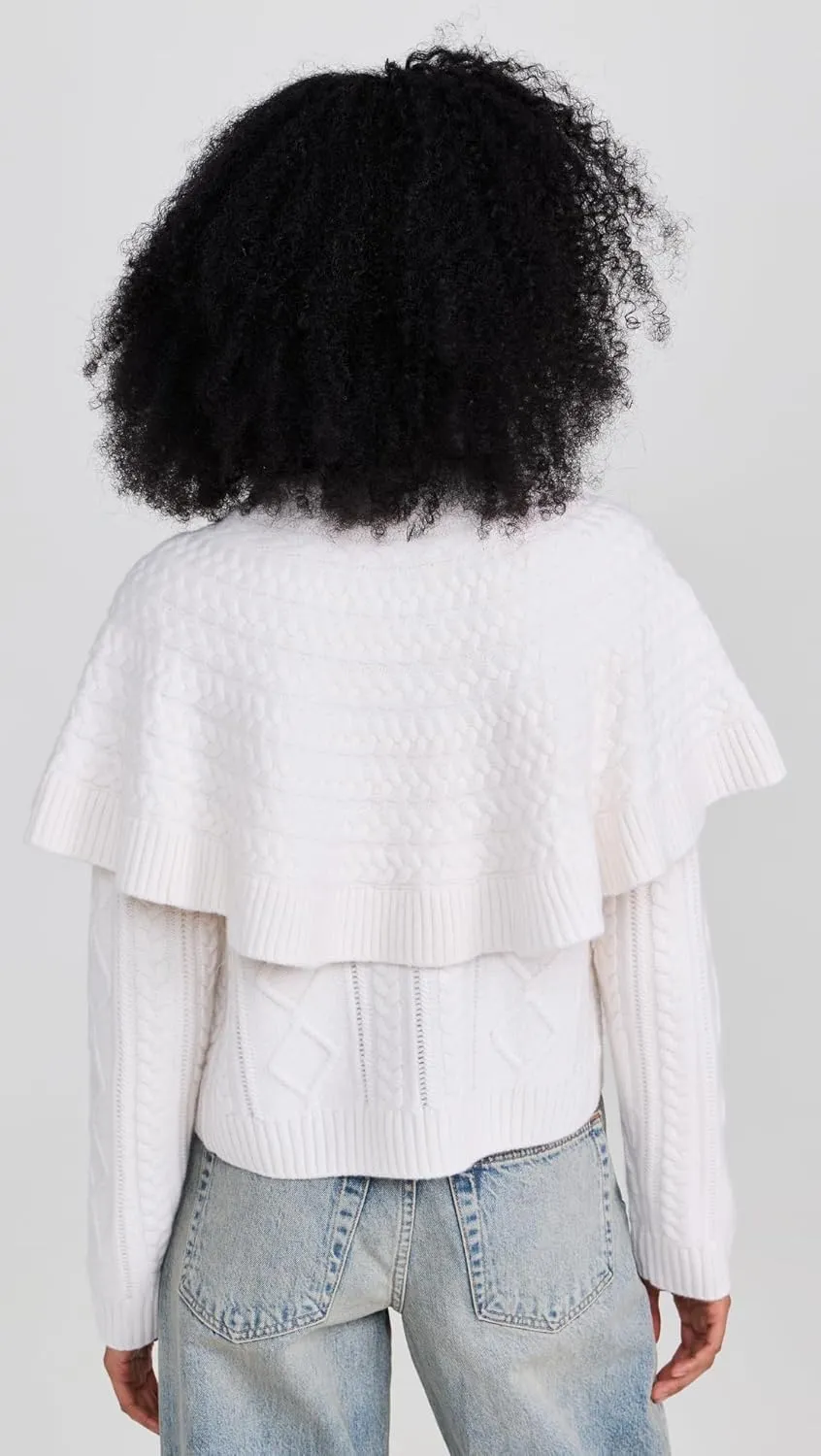 Sea Women's Caleb Cable Knit Tie Front Cardigan