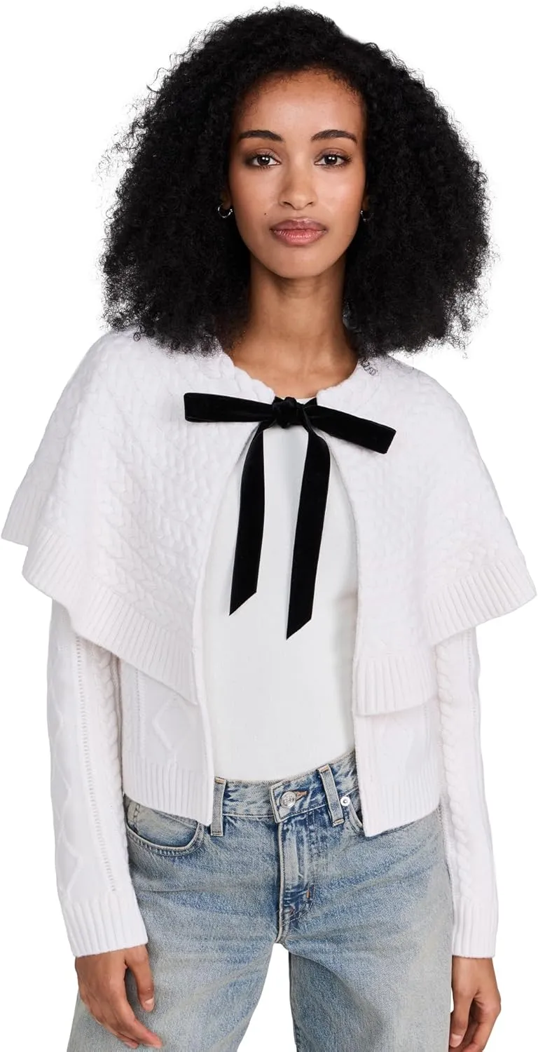 Sea Women's Caleb Cable Knit Tie Front Cardigan