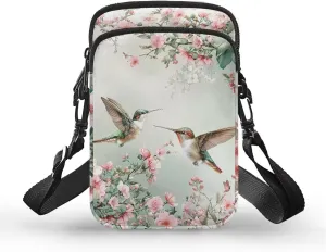 Small Messenger Bag for Women, 2 Layer Crossbody Bag with Adjustable Shoulder Strap