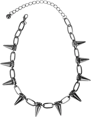 Spike Chokers Necklace Goth Punk Rivet Chain Choker Collar Adjustable Vintage Spike Rivet Chokers Necklace Jewelry Unisex Rock Night Club Spike Collar Jewelry for Women