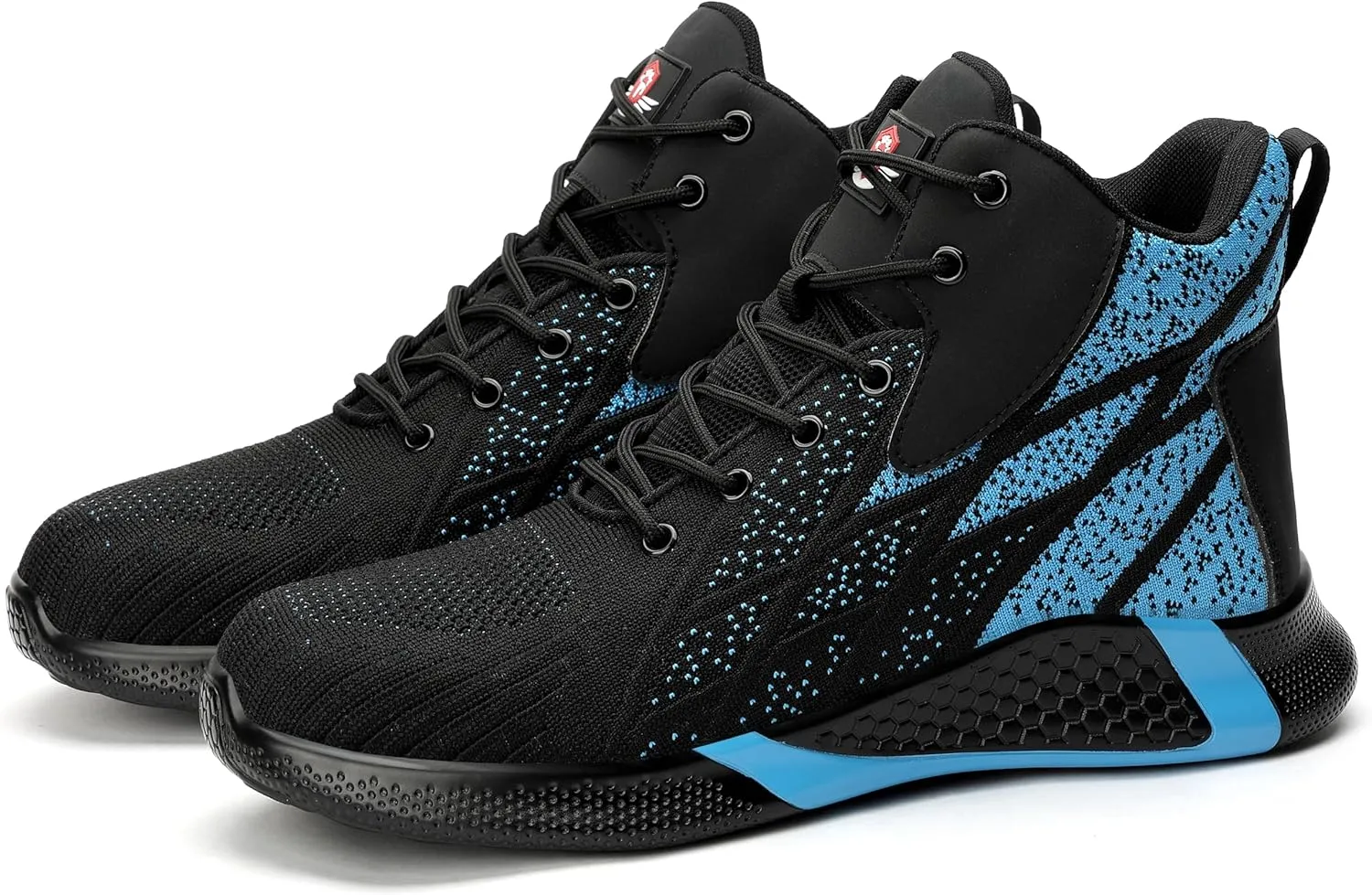 STEEL V's Men & Women Steel-Toe Work Shoes, Composite Toe, Lightweight, Breathable, Durable, Slip-Resistant, Arch Support, Oder Selector, Industrial Athlete, Zapatos de Seguridad para Hombres y Mujer