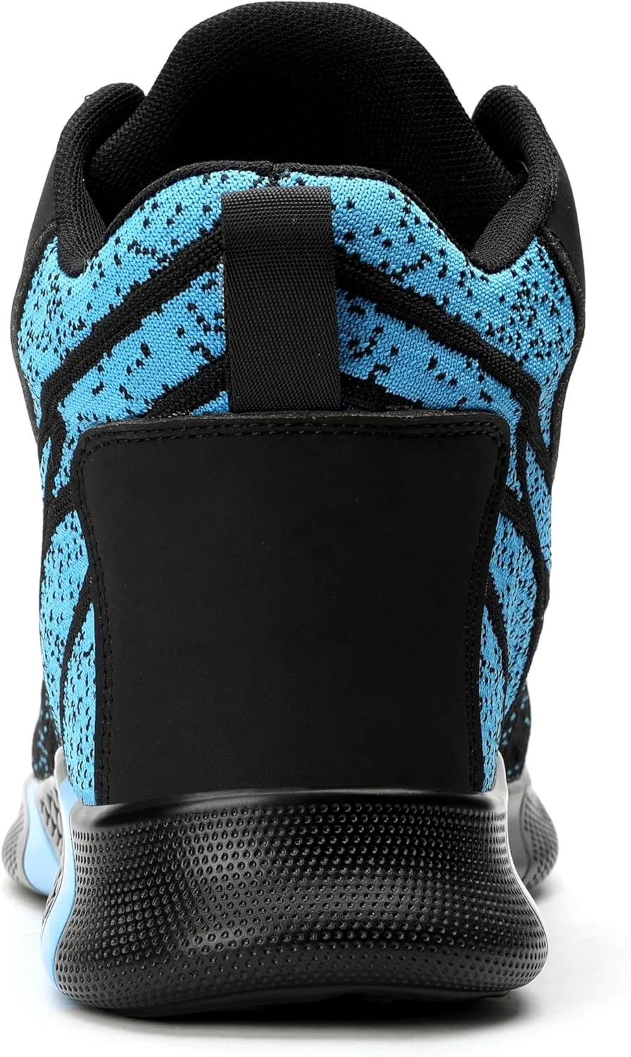 STEEL V's Men & Women Steel-Toe Work Shoes, Composite Toe, Lightweight, Breathable, Durable, Slip-Resistant, Arch Support, Oder Selector, Industrial Athlete, Zapatos de Seguridad para Hombres y Mujer