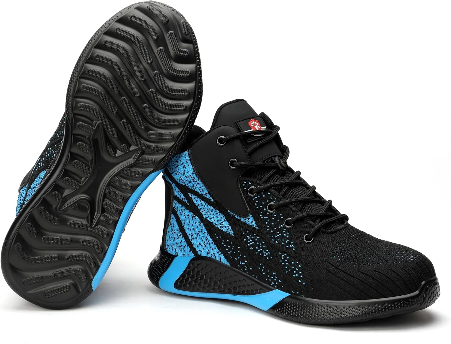 STEEL V's Men & Women Steel-Toe Work Shoes, Composite Toe, Lightweight, Breathable, Durable, Slip-Resistant, Arch Support, Oder Selector, Industrial Athlete, Zapatos de Seguridad para Hombres y Mujer