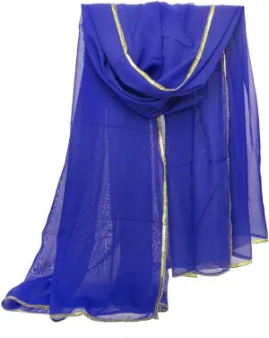 Stunning Handmade Chiffon Belly Dance Veil For Practice