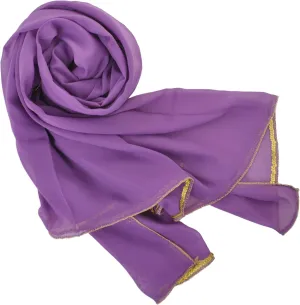 Stunning Handmade Chiffon Belly Dance Veil For Practice