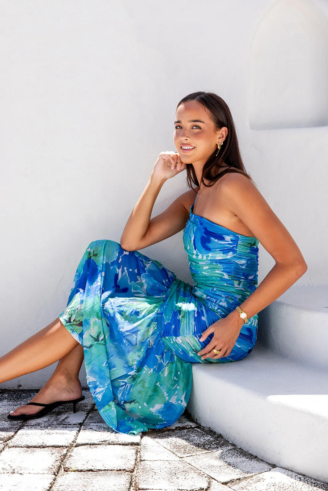 Sylis Midi Dress - Green