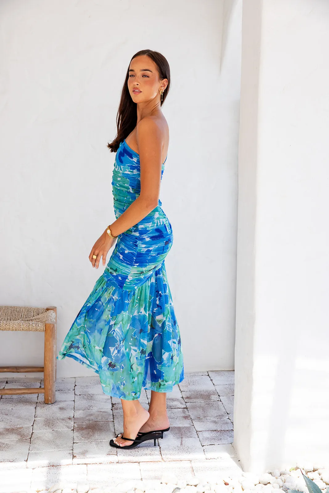 Sylis Midi Dress - Green