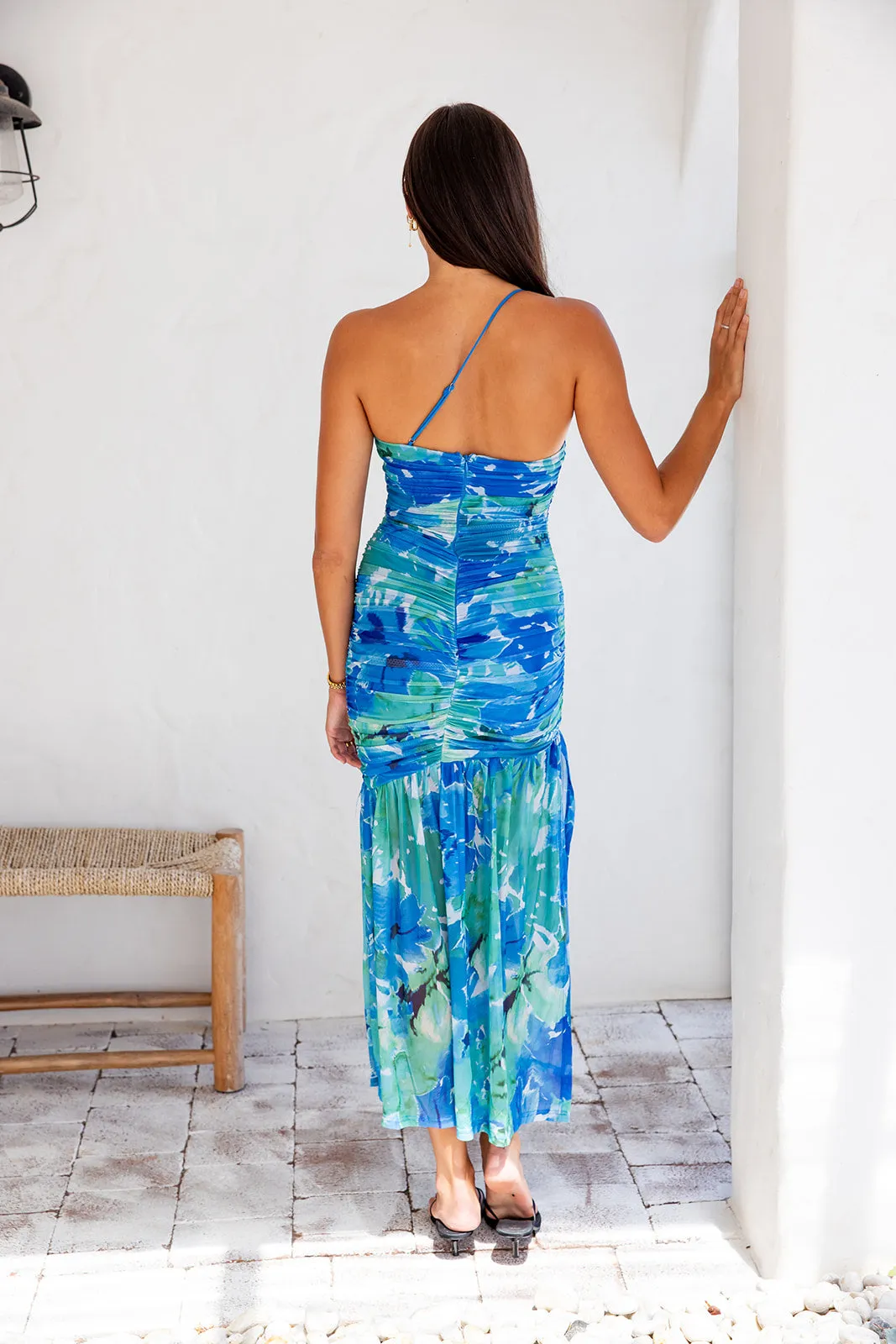 Sylis Midi Dress - Green