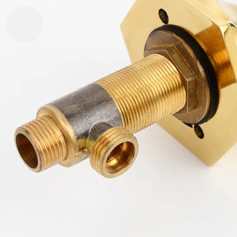 TEEK - Solid Copper Gold Finish Swan Faucet