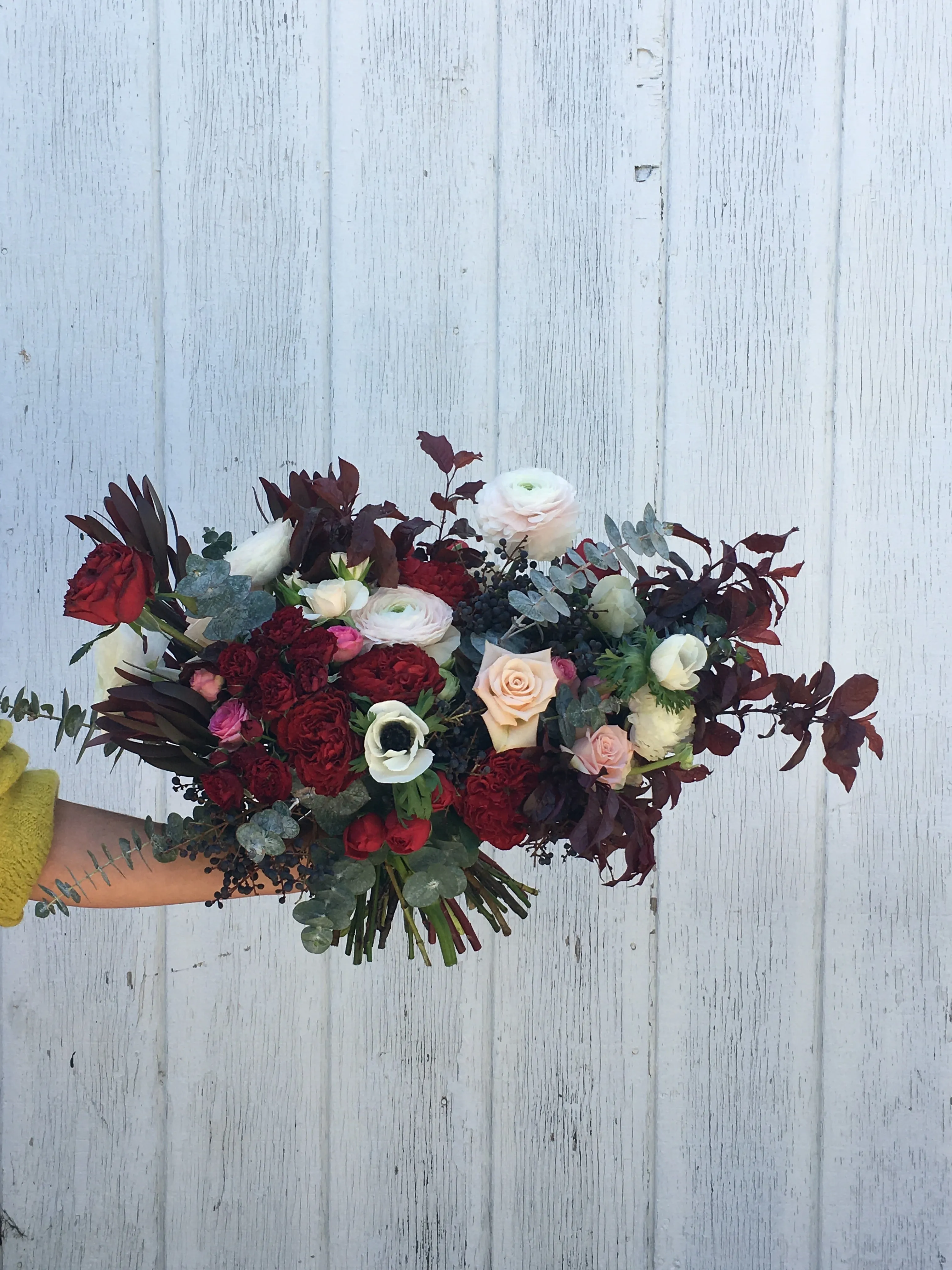 The flowing Bridal Bouquet, small event order ($1500 minimum)
