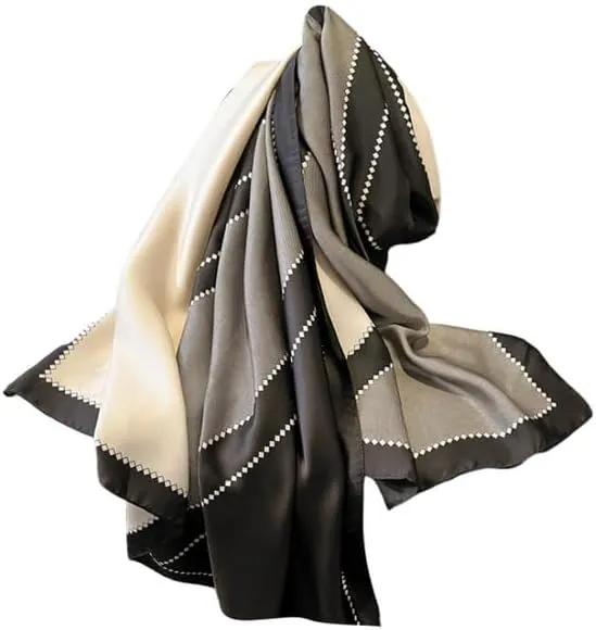 Trillion London Spring Collection | Designer Silk Scarf For Women | Lightweight Neck Scarves | Shawl Wraps for Women