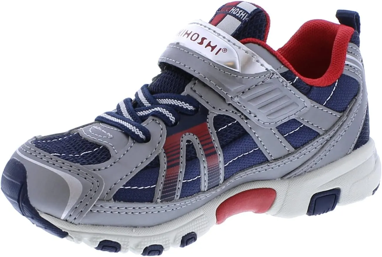 TSUKIHOSHI Storm Kids Shoes - Strap-Closure Machine-Washable Kids and Toddler Shoes with Wide Toe Box & Slip-Resistant, Non-Marking Outsoles