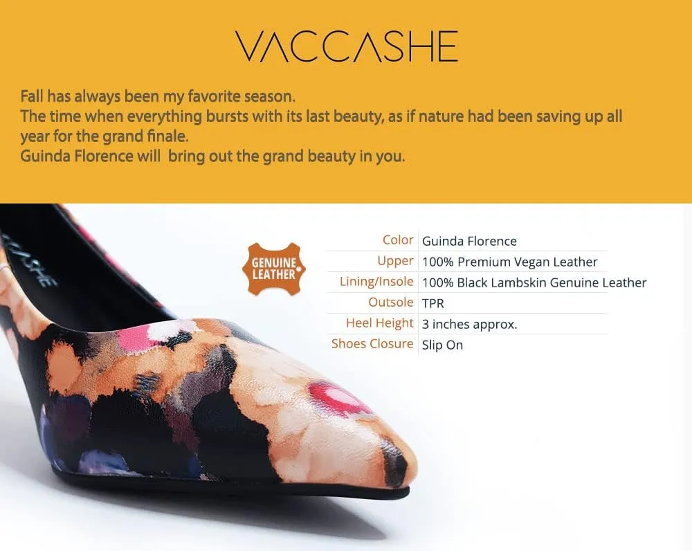 Unique Florence Handmade Dress Pump Shoes in Golden Metallic Stiletto Heels