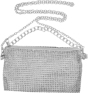 Vintage Purse for Lady Crossbody Shoulder Bag Chain Handbag for Women Stylish for Daily Use Travel and Parties