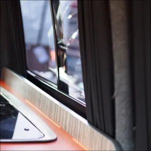 VW T6 Transporter Van Conversion Premium Curtains - Black/Black - CREATE YOUR OWN BUNDLE! Van-X