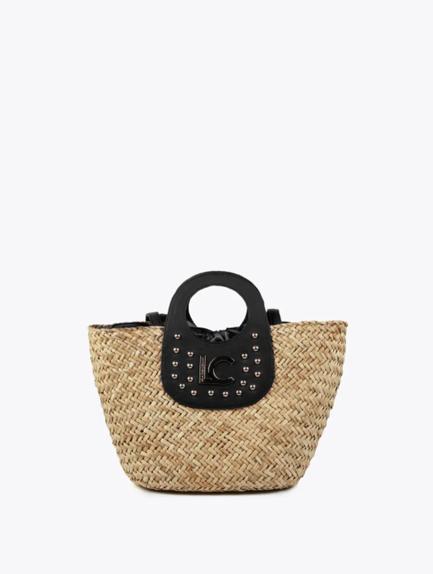 Wicker Bag - Black