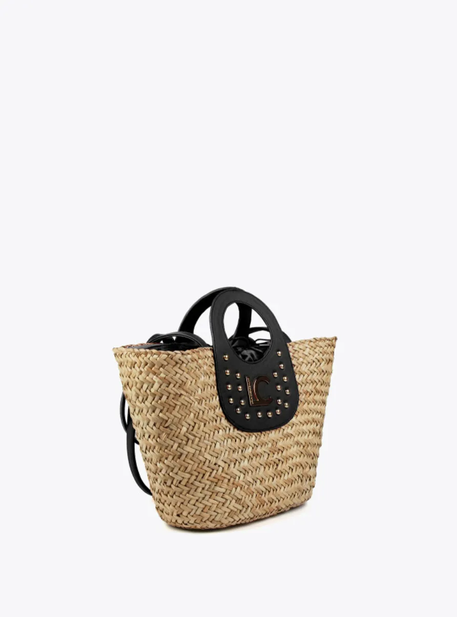 Wicker Bag - Black
