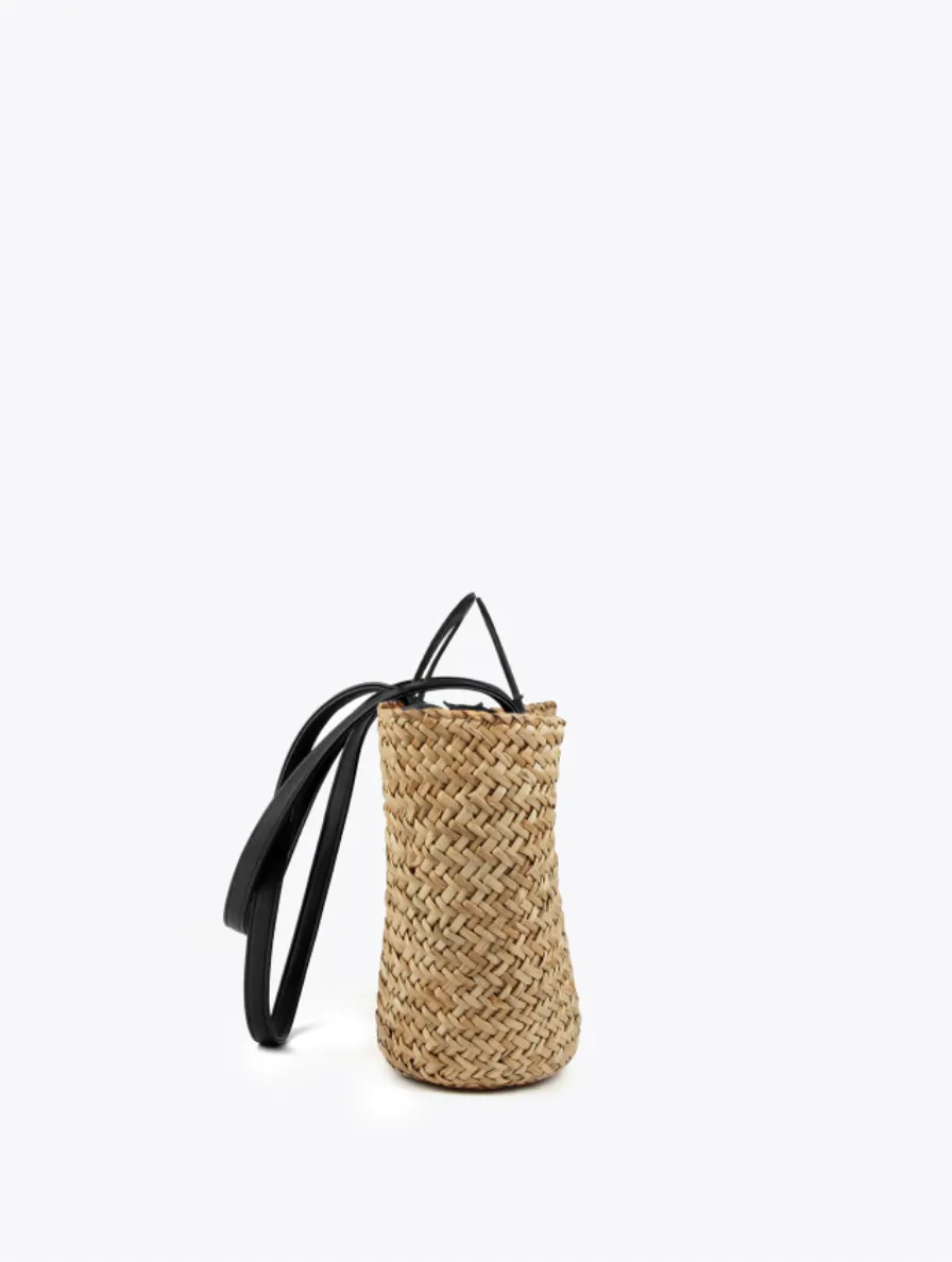 Wicker Bag - Black