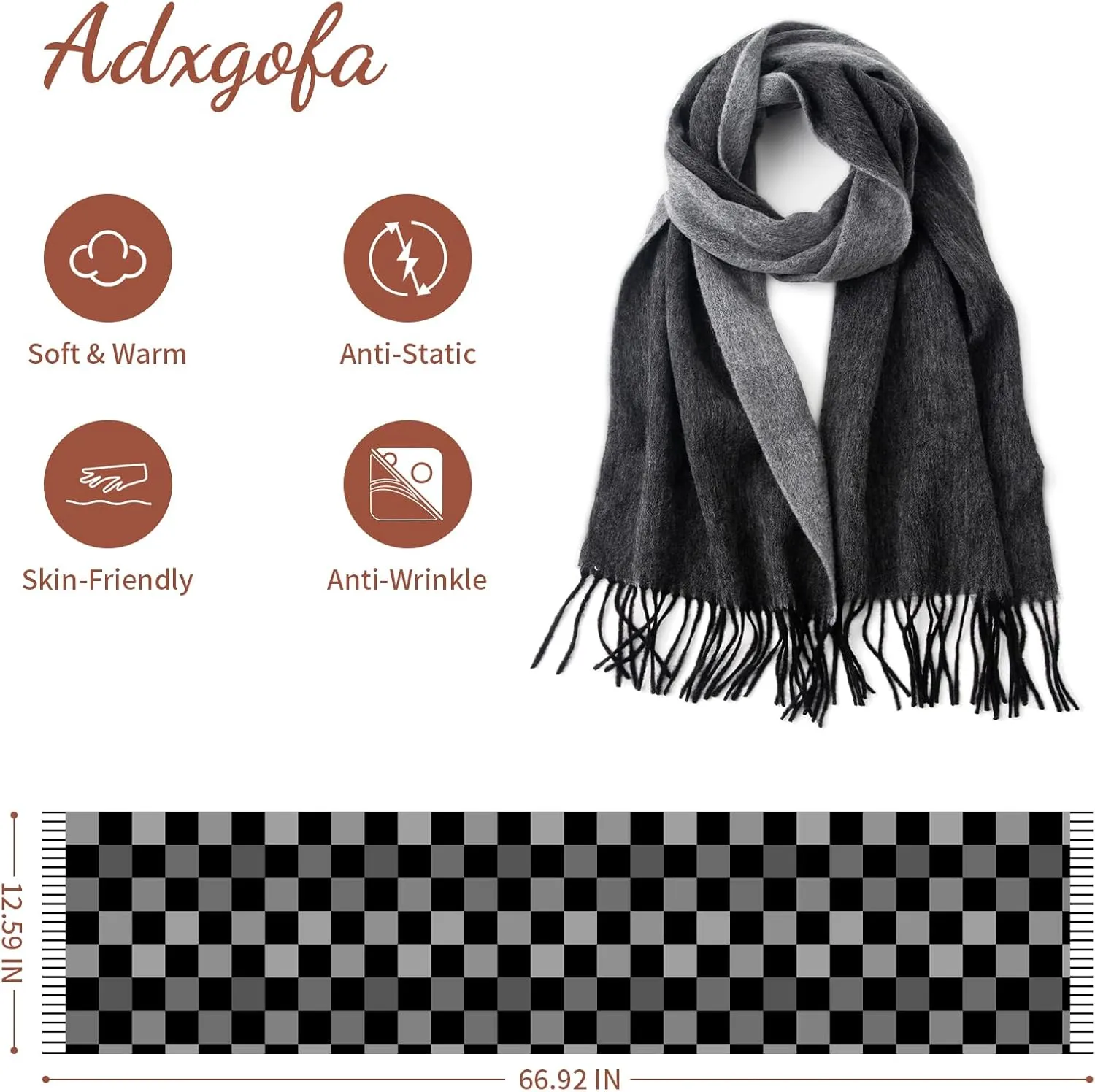 Winter Scarfs for Women, Cashmere Scarf, Pashmina Shawls, Shawl Wraps for Women, Shawls and Wraps for Evening Dresses