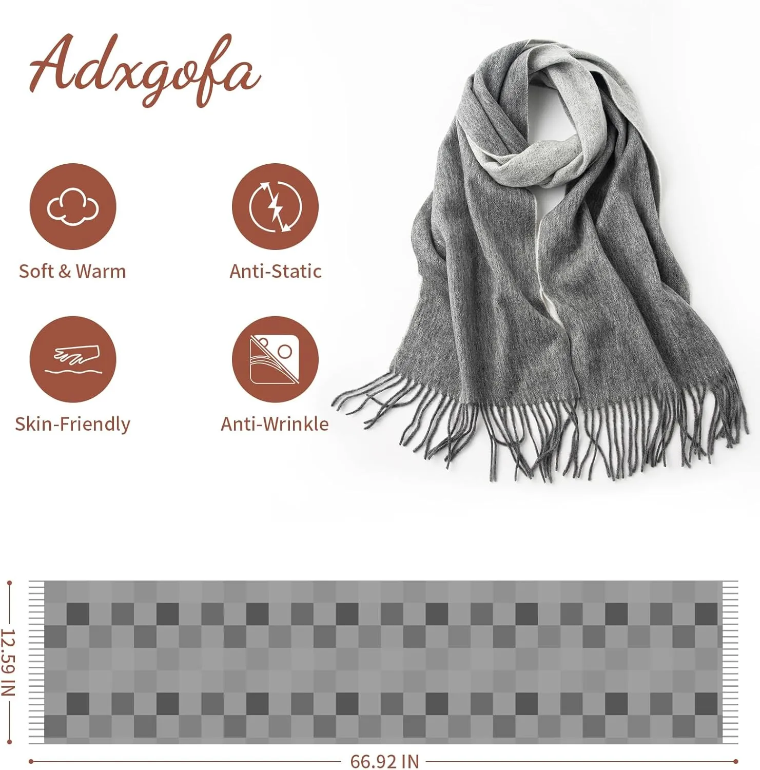 Winter Scarfs for Women, Cashmere Scarf, Pashmina Shawls, Shawl Wraps for Women, Shawls and Wraps for Evening Dresses