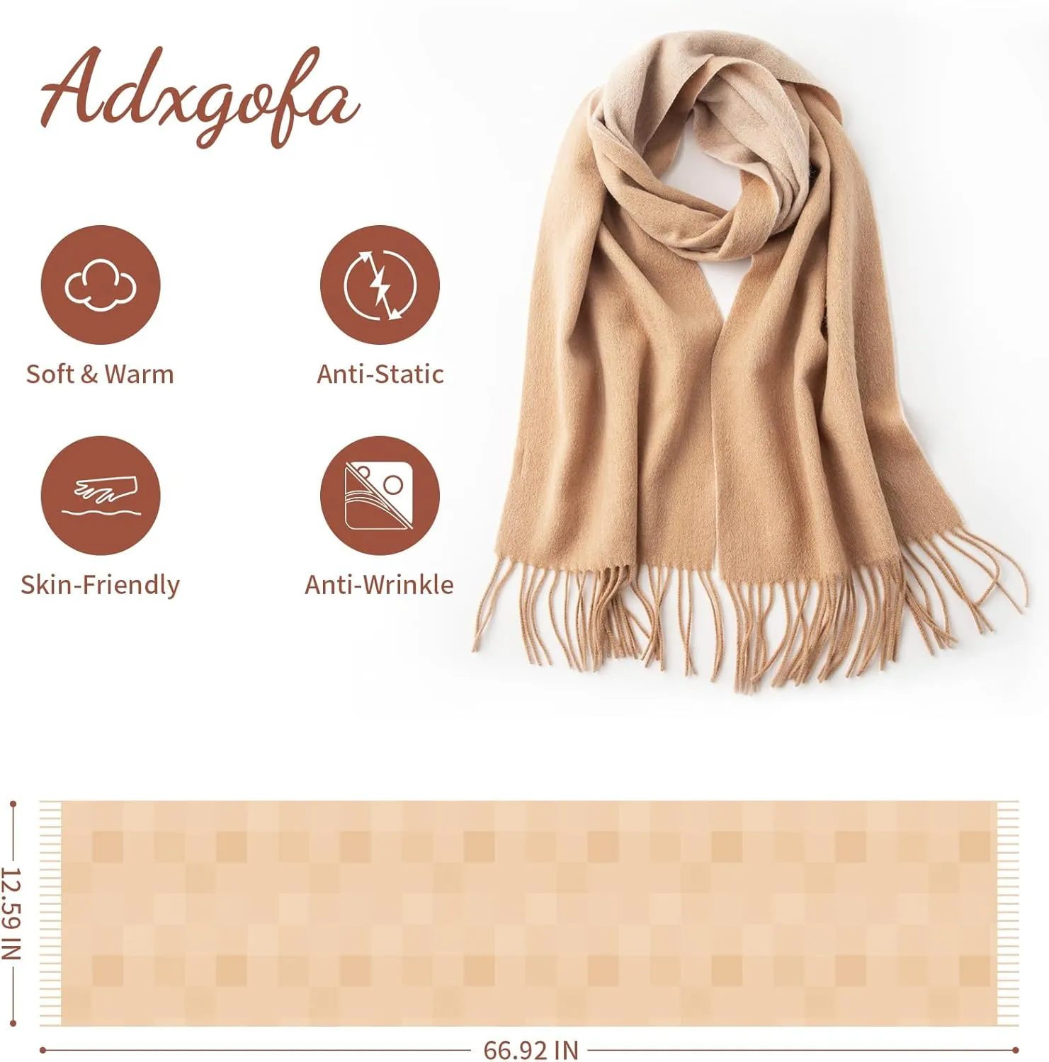 Winter Scarfs for Women, Cashmere Scarf, Pashmina Shawls, Shawl Wraps for Women, Shawls and Wraps for Evening Dresses