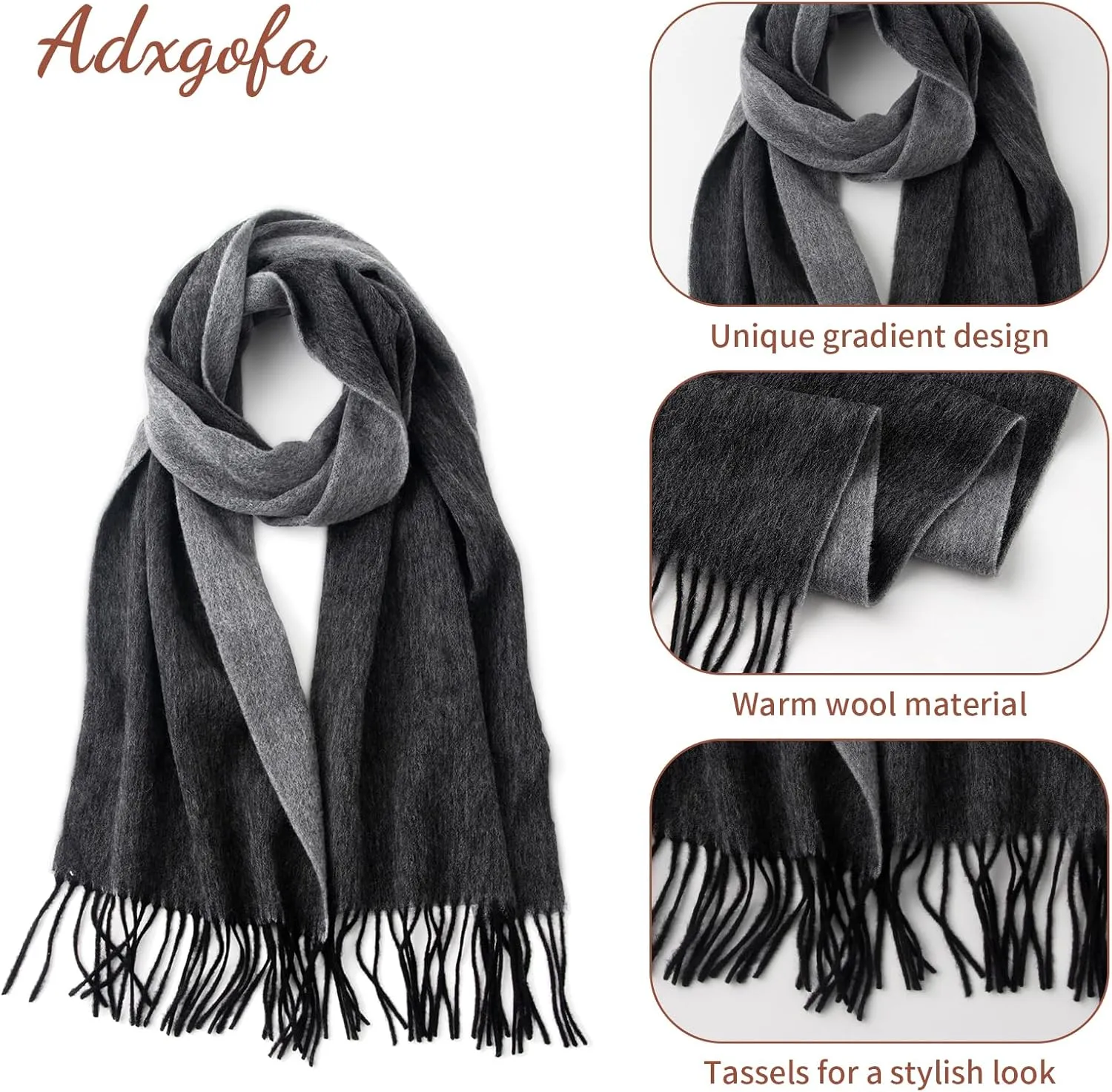 Winter Scarfs for Women, Cashmere Scarf, Pashmina Shawls, Shawl Wraps for Women, Shawls and Wraps for Evening Dresses
