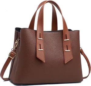 Women Crossbody Handbags Leather Satchel Handbags for Women Top-handle Shoulder Tote Purses 2025