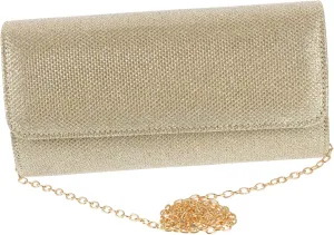 Women Evening Bag Decorative Clutch Bag Women Purse Handbag Chain Strap Simple Delicate Design Excellent Storage Capacity