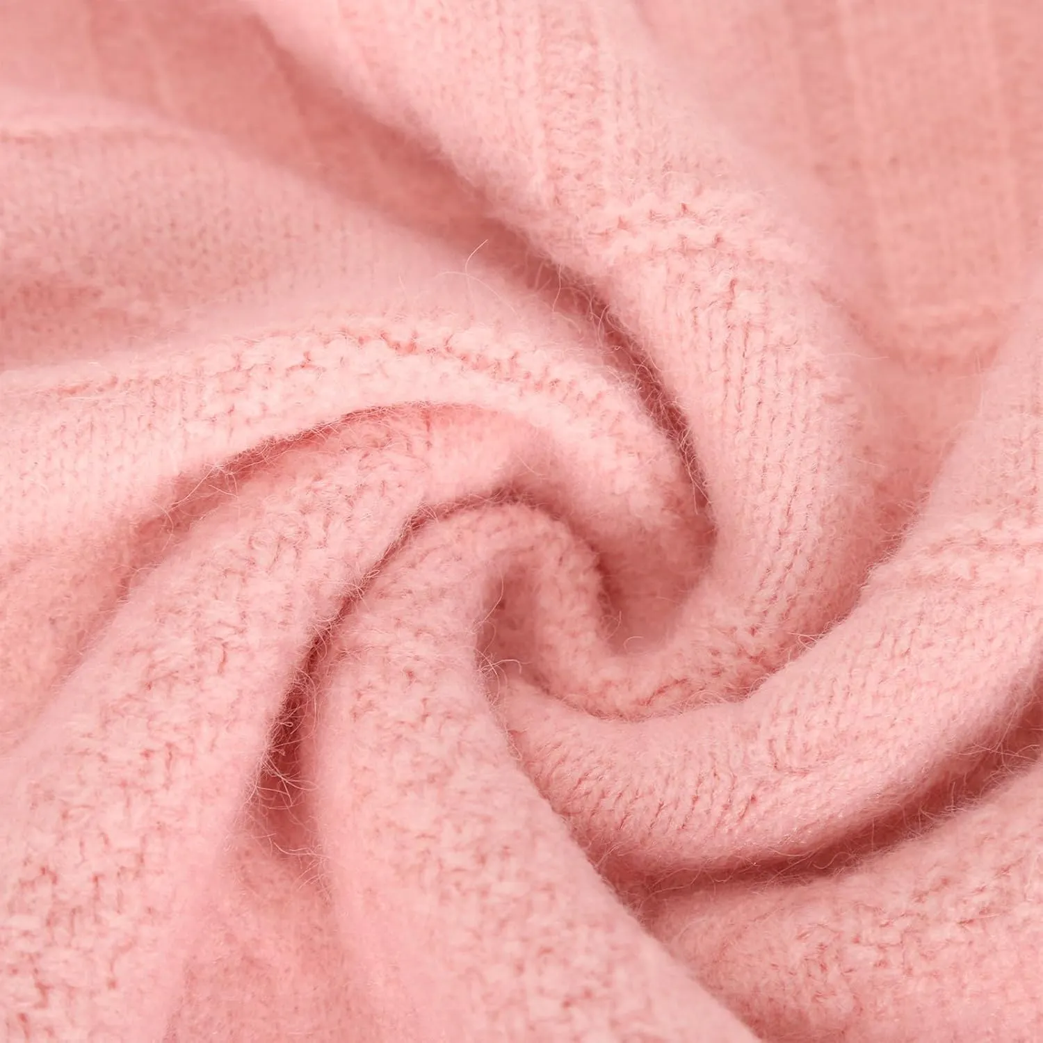 Women's Long Sleeve Soft Sweaters Crew Neck Elegant Pullovers Comfortable Loose Casual Sweater