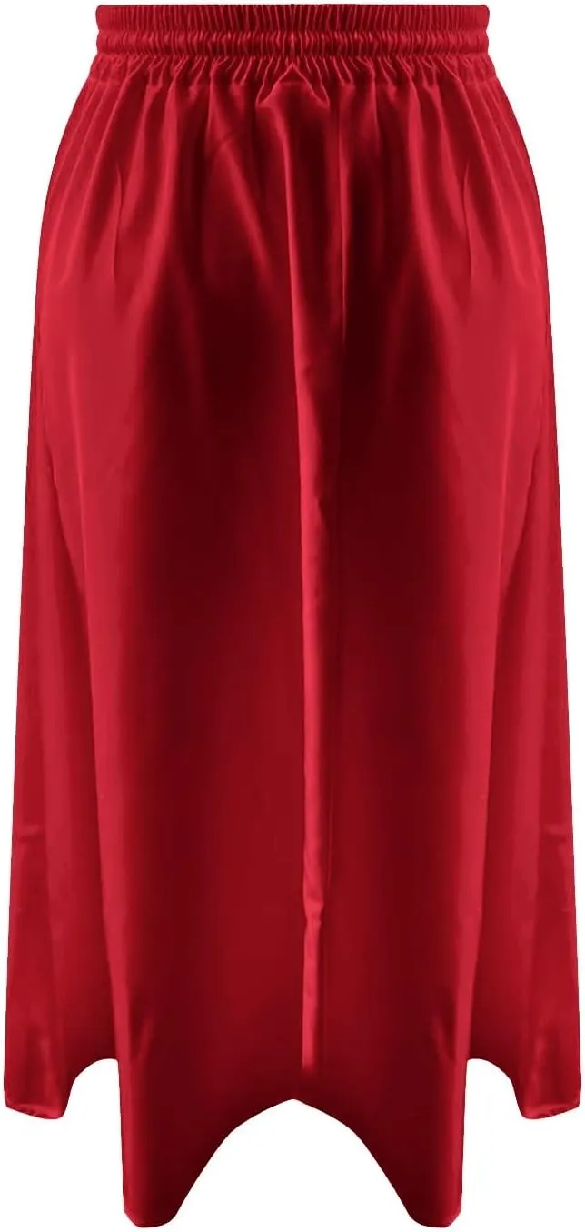 Womens Maxi Boho Skirts Trendy Summer Flowy Floral Midi Skirts with Pockets Lightweight Drawstring High Waisted Skirt
