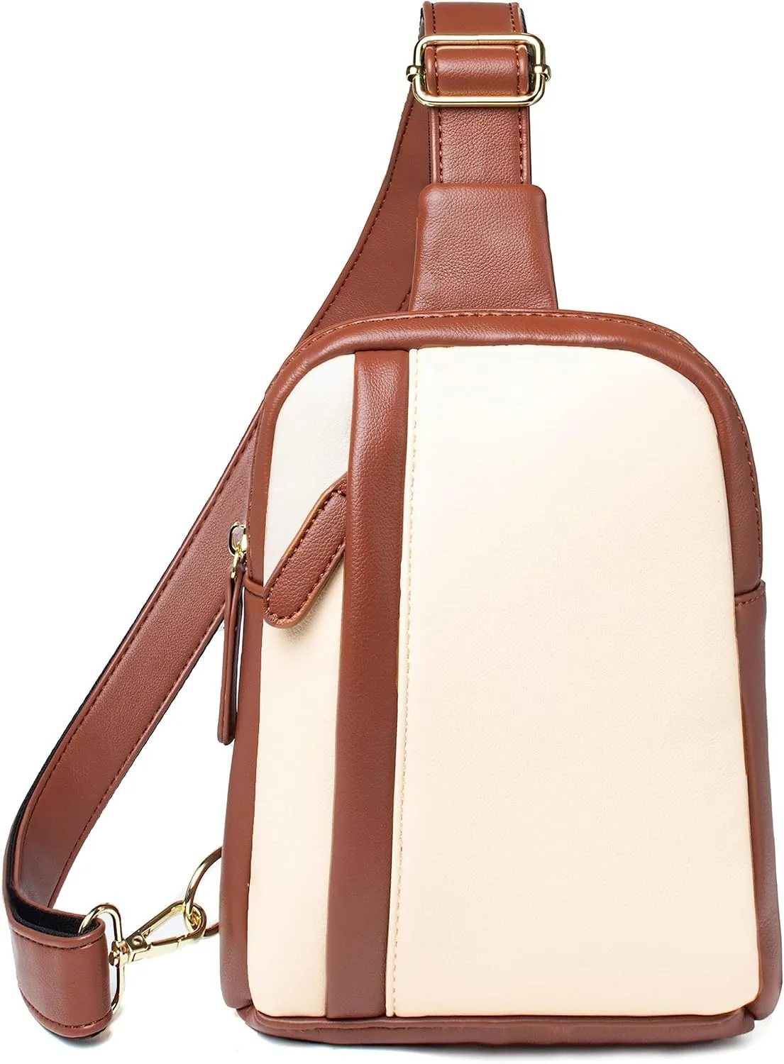 Womens Sling Bag Crossbody Fanny Pack Purse Leather Casual Fashion Travel Daypack Sport Chest Satchel for Women