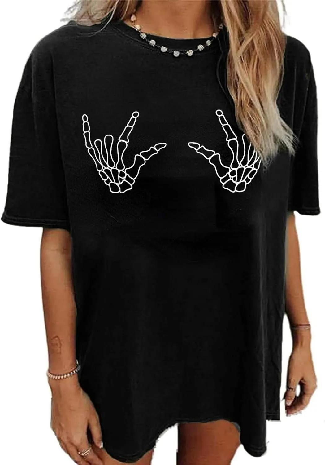 Womens V Neck Smile Face Graphic Tees Y2K Cute Happy Printed T Shirt Casual Family Match Tops