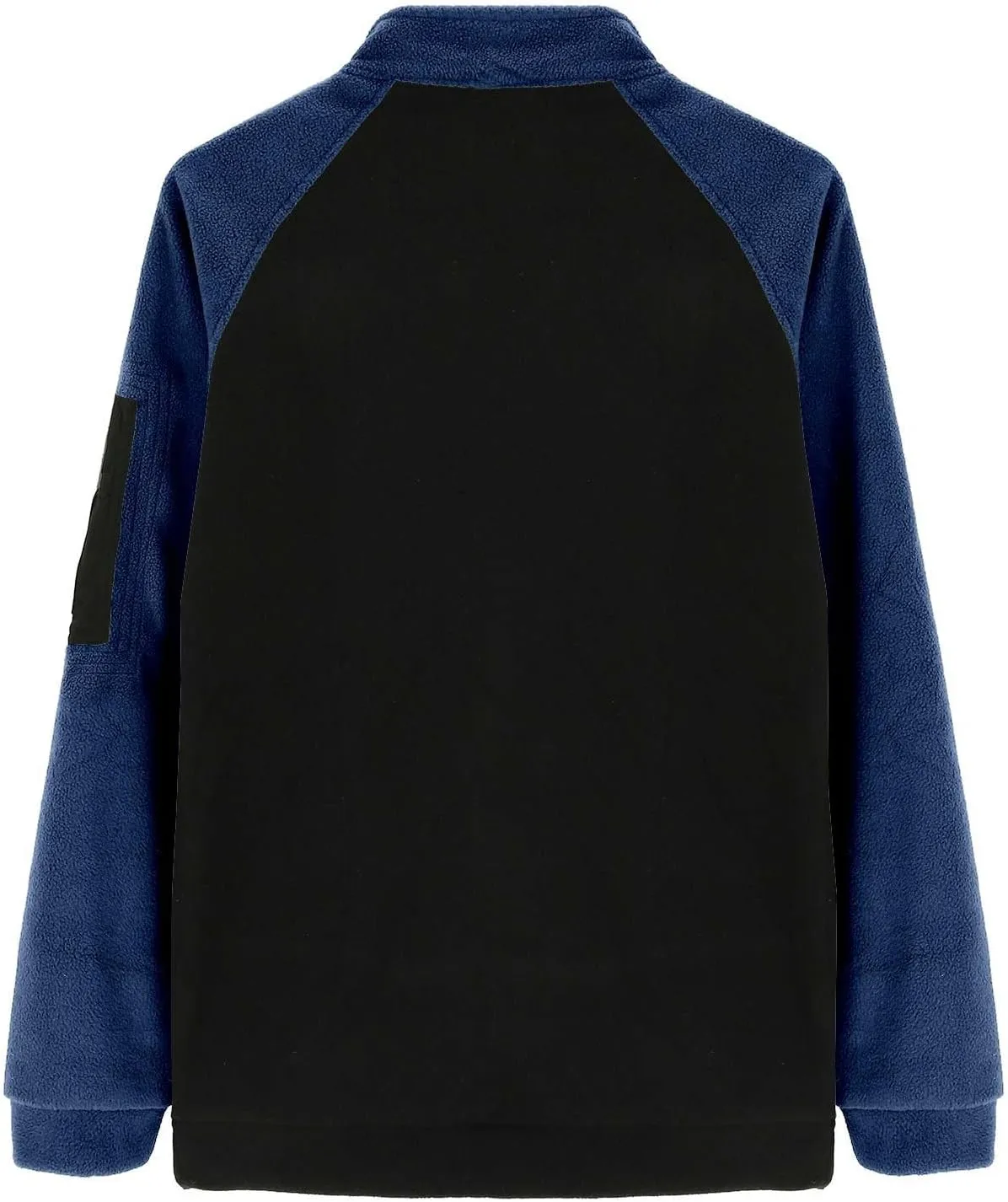 ZYXTIM Mens Tactical Fleece Shirt Jackets Mock Neck Raglan Sleeve Casual Sweatshirts Heavyweight Slim Thicken Hunting Shirts